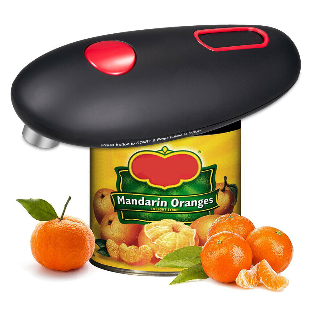 Electric Can Opener with Smooth Edge – Hands Free Automatic Kitchen Can Opener