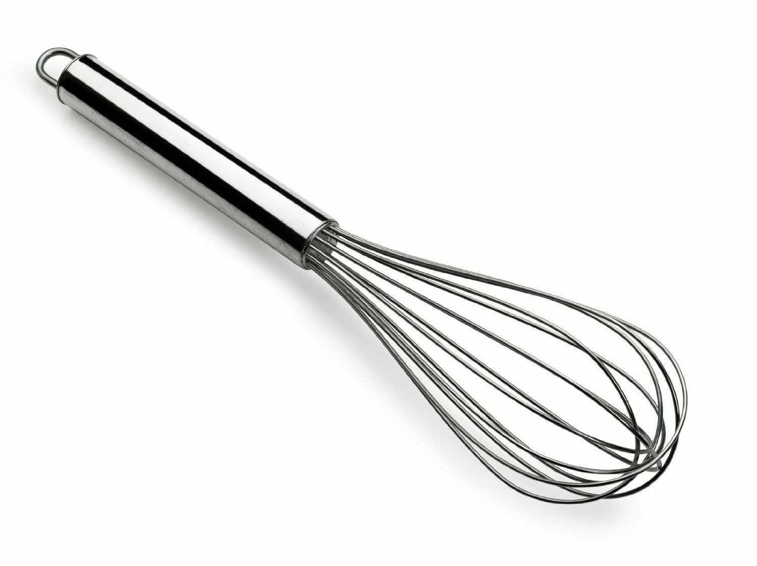 3-Piece Stainless Steel Balloon Whisk Set – Professional Wire Egg Beaters for Baking & Cooking