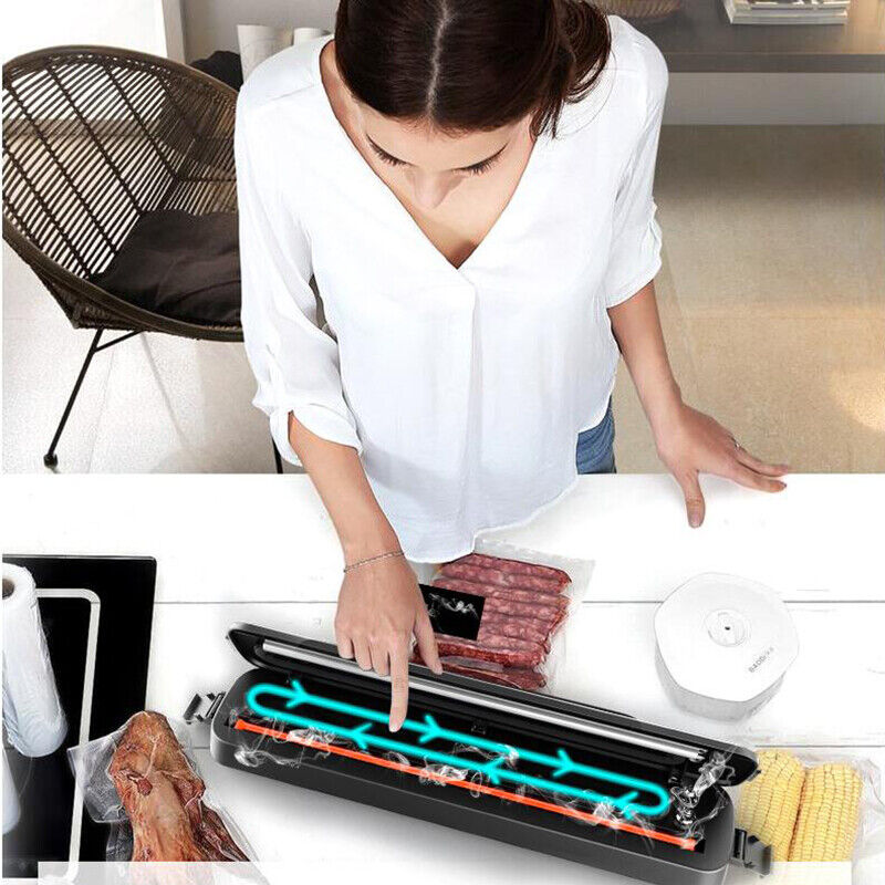Automatic Vacuum Sealer Machine – Food Saver Sealing System with Vacuum Seal Bags