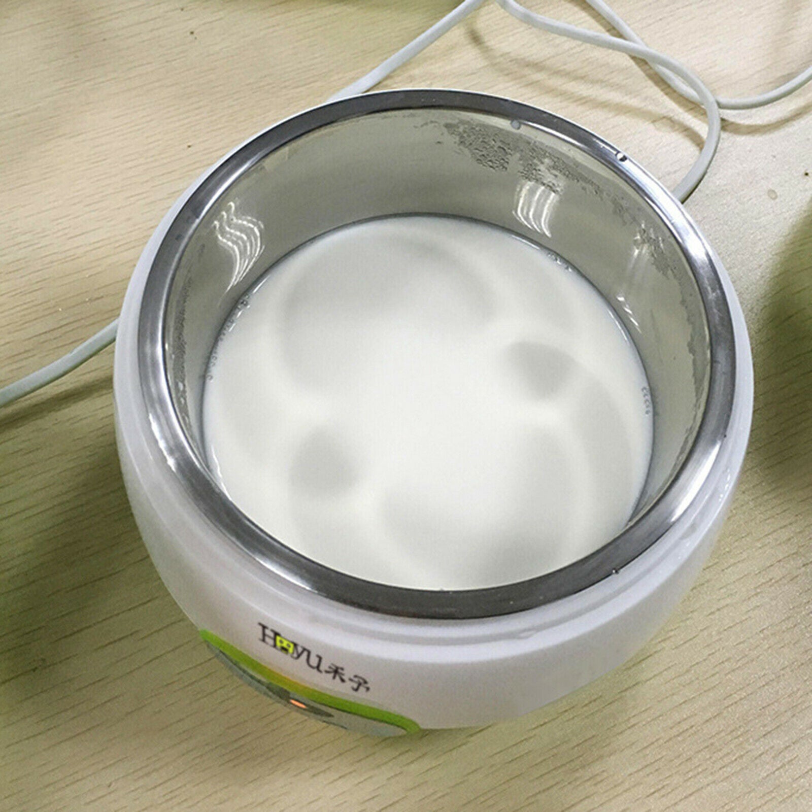 1L Automatic Yogurt Maker Machine – Stainless Steel Greek Yogurt Maker with Temperature Control