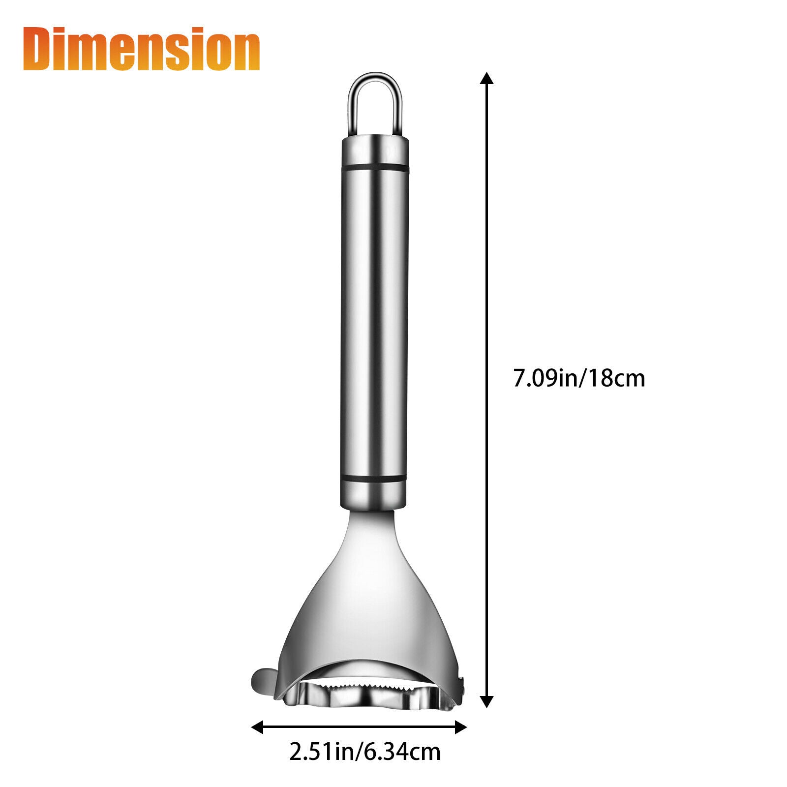 Stainless Steel Corn Peeler & Cob Stripper – One-Step Corn Kernel Cutter Remover Tool