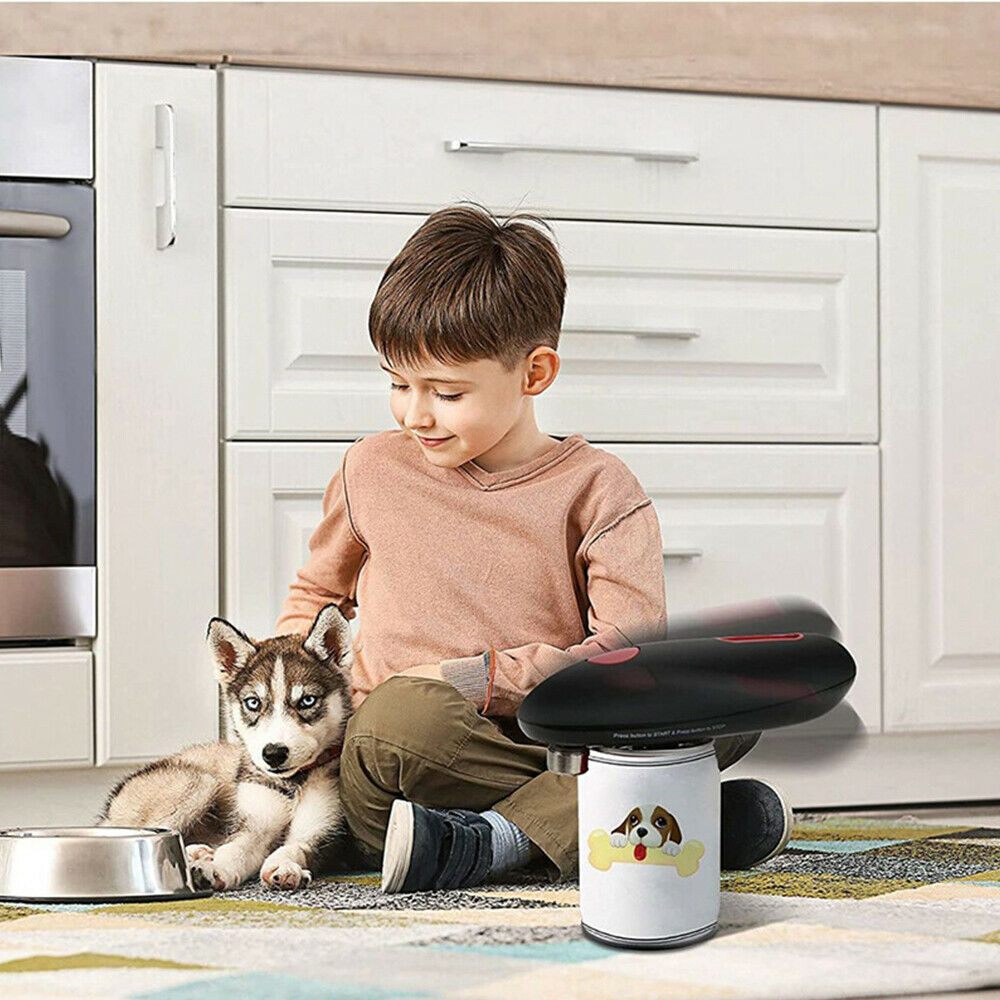 Electric Can Opener with Smooth Edge – Hands Free Automatic Kitchen Can Opener