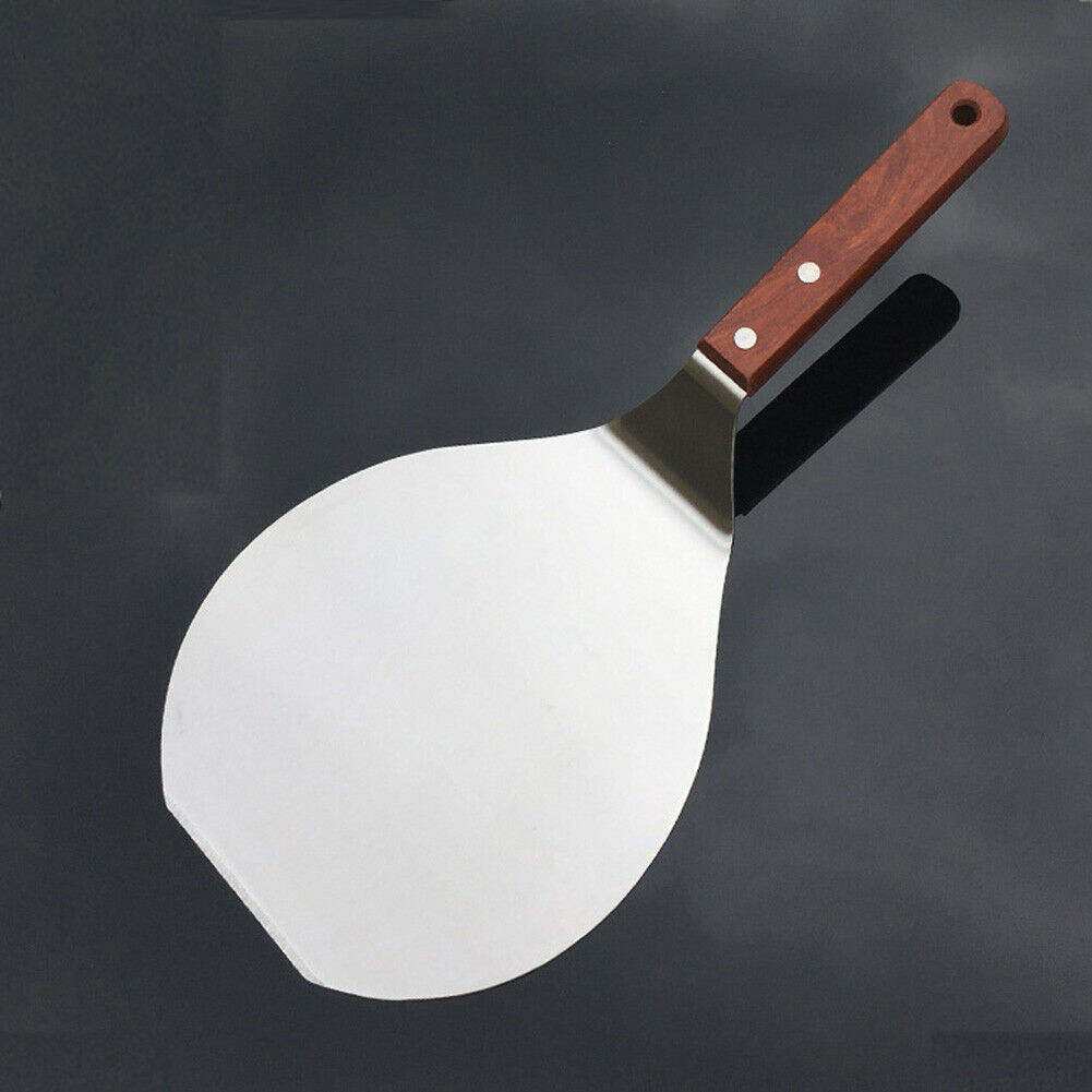 13 Inch Long Wooden Handle Stainless Steel Cake And Pizza Peel