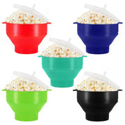 Microwave Silicone, Collapsible Popcorn Popper Maker