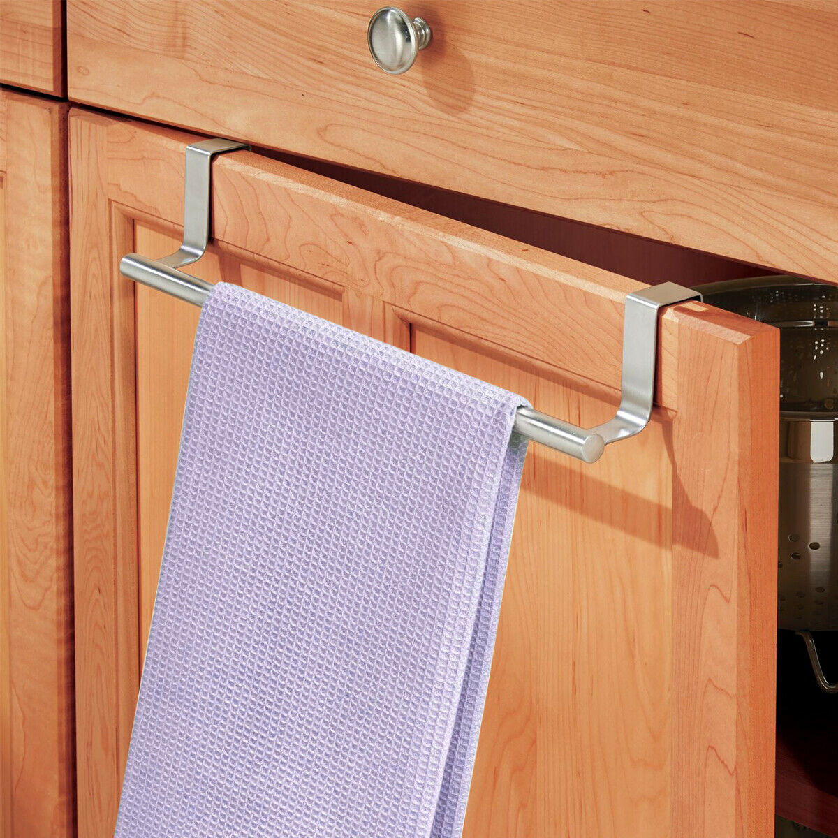 Under Cabinet Paper Towel Holder – Stainless Steel Kitchen Roll Hanger Rack Organizer