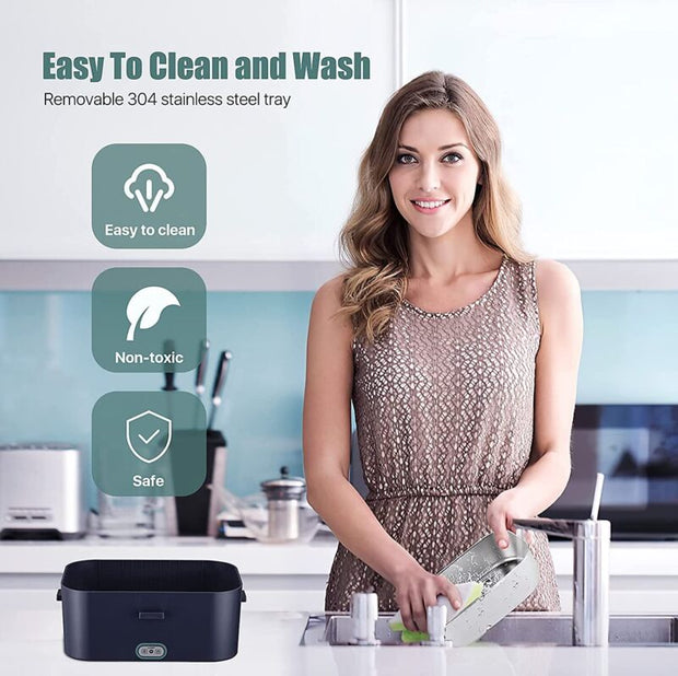1.8L Electric Portable Food Heating Lunch Box