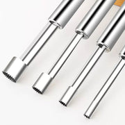Set of 5 Stainless Steel Corers, Pitters And Seed Removers