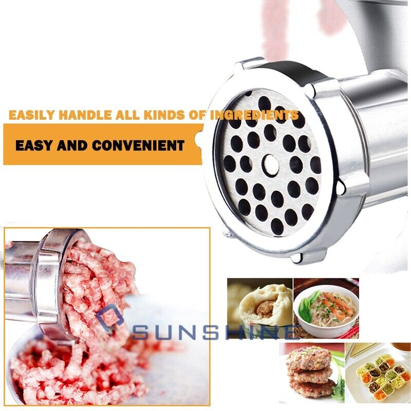 Heavy Duty Manual Meat Grinder & Sausage Stuffer – Hand Crank Meat Mincer Machine for Home Kitchen