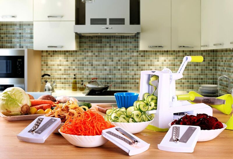 5 Blade Spiralizer, Slicer,Spaghetti Maker