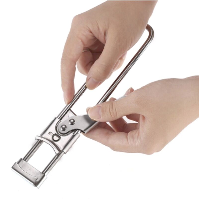 Adjustable Stainless Steel Can Opener – Multi-Function Jar & Bottle Lid Opener Tool