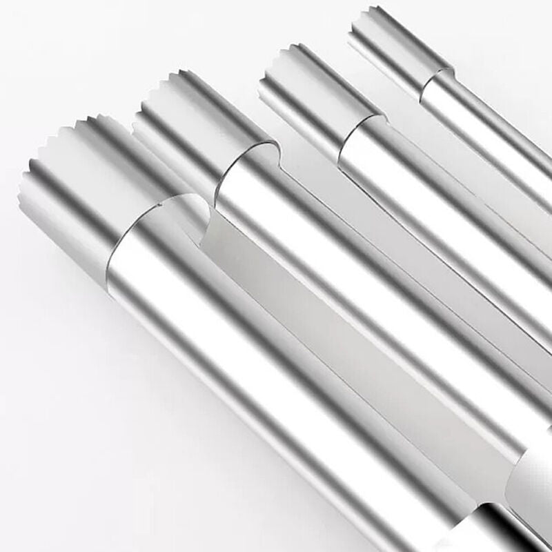 5-Piece Stainless Steel Fruit Corer & Pitter Set – Apple, Pear & Cherry Seed Remover Tools
