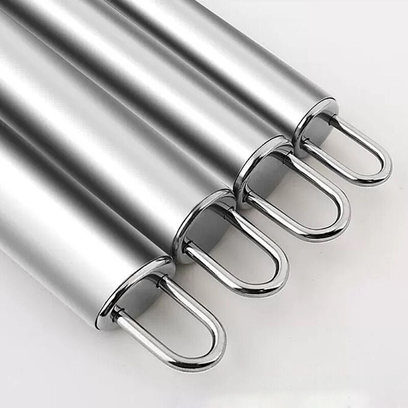 5-Piece Stainless Steel Fruit Corer & Pitter Set – Apple, Pear & Cherry Seed Remover Tools
