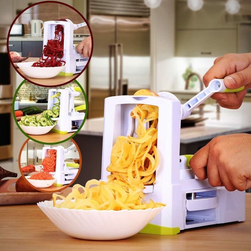 5 Blade Spiralizer, Slicer,Spaghetti Maker