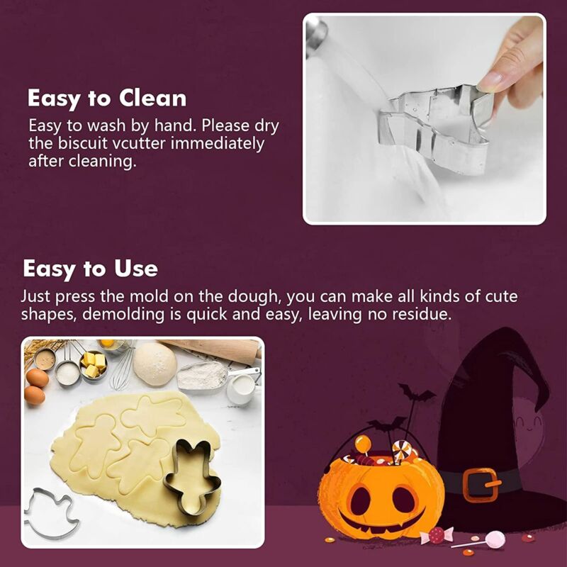 10 pc Halloween Cookie Cutter Set