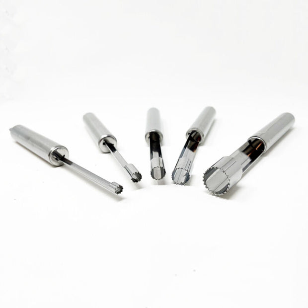 Set of 5 Stainless Steel Corers, Pitters And Seed Removers