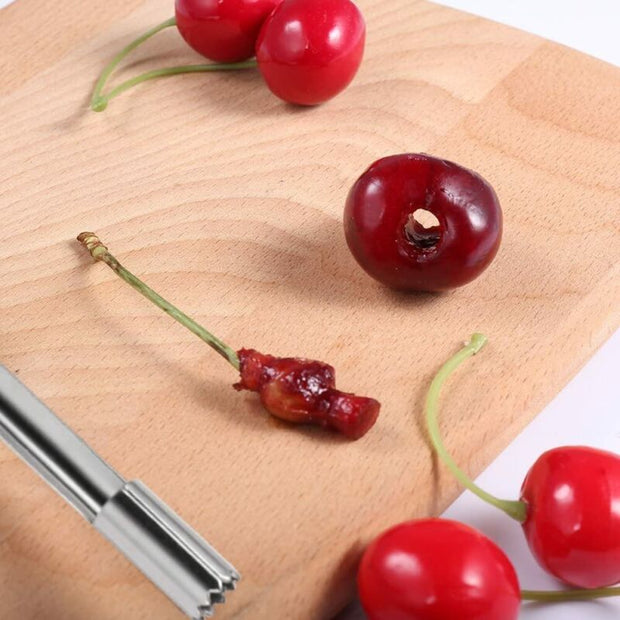 Set of 5 Stainless Steel Corers, Pitters And Seed Removers