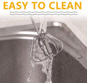 Semi-Automatic Stainless Steel Whisk