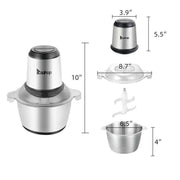 Electric 2L Food Chopper, Meat Grinder, Blender And Mincer