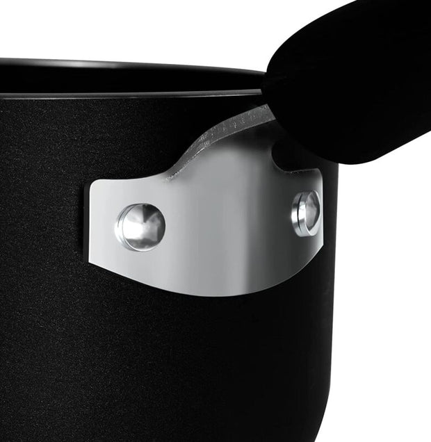 Nonstick Cookware Saucepan Set 1 Quart and 2 Quart with Glass Lid