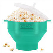 Microwave Silicone, Collapsible Popcorn Popper Maker