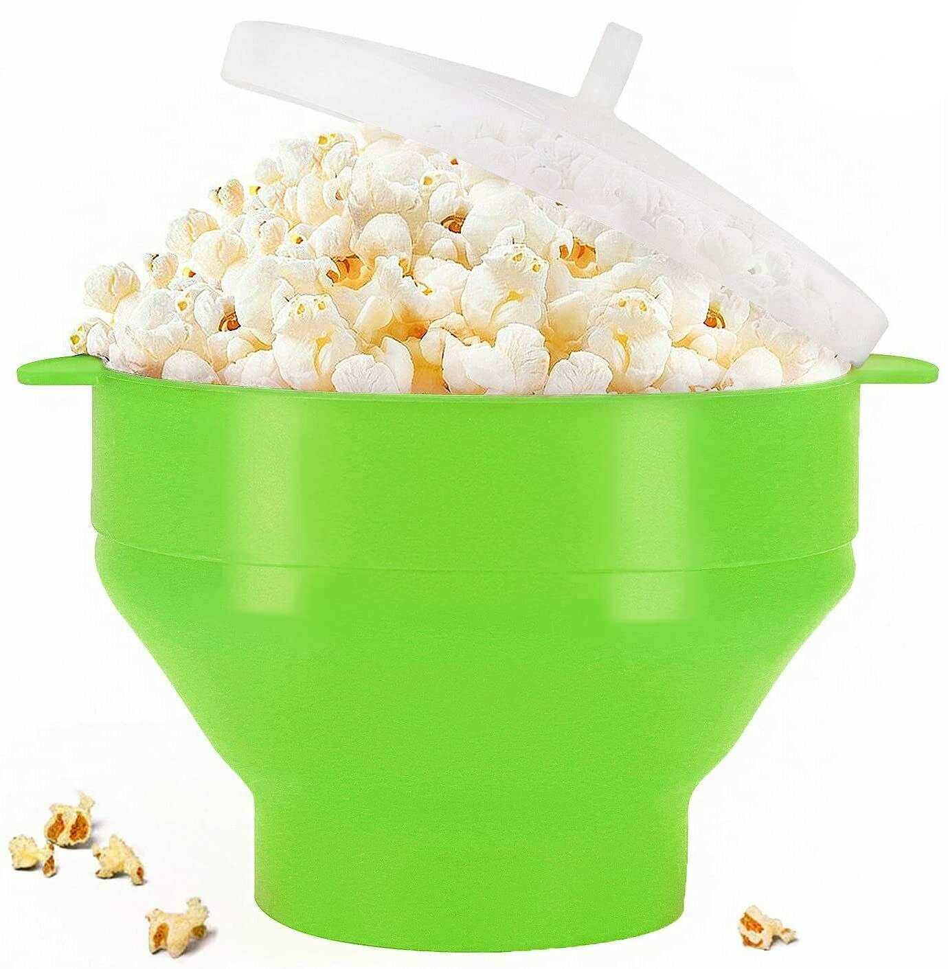 Microwave Silicone, Collapsible Popcorn Popper Maker